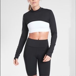 Athleta Black Eclipse Shrug Large